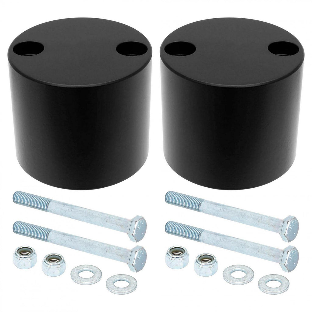 Bump Stop Kit 07-18 Wrangler JK Rear Includes Billet Aluminum Spacers Urethane Bump Stops Hardware RockJock 4x4