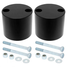 Load image into Gallery viewer, Bump Stop Kit 07-18 Wrangler JK Rear Includes Billet Aluminum Spacers Urethane Bump Stops Hardware RockJock 4x4