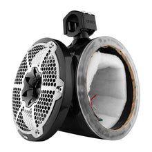 Load image into Gallery viewer, NXL 10" Marine and Powersports Empty Tower LED RGB Lights -Black Carbon Fiber