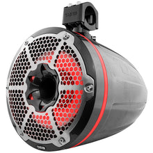 Load image into Gallery viewer, NXL 10" Neodymium Marine and Powersports Towers with Built-in Passive Radiator, 1" Driver and LED RGB Lights 300 Watts Rms