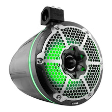 Load image into Gallery viewer, NXL 10" Neodymium Marine and Powersports Towers with Built-in Passive Radiator, 1" Driver and LED RGB Lights 300 Watts Rms