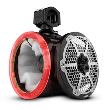 Load image into Gallery viewer, NXL 8" Marine and Powersports Empty Tower LED RGB Lights -Black Carbon Fiber