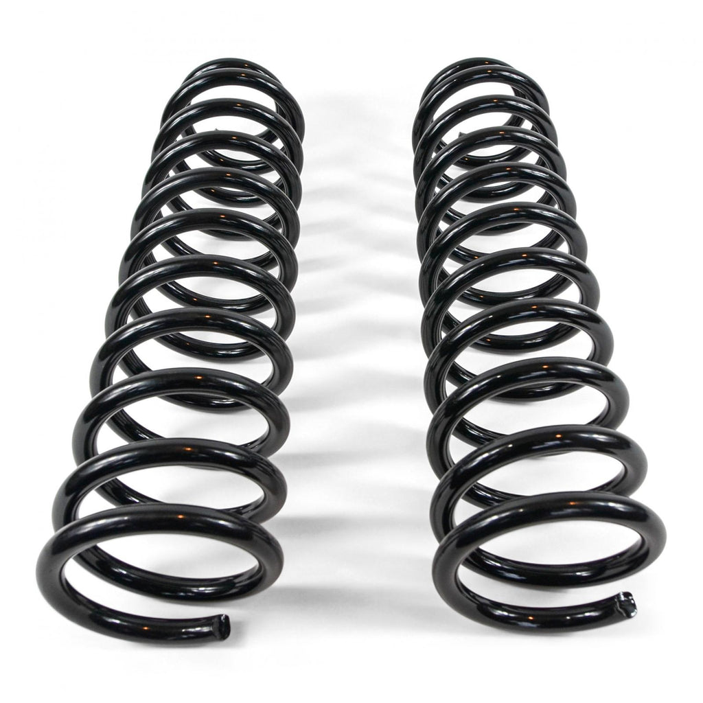 4.5 Inch Front Coil Springs 07-18 JK Or Wrangler 4.5 Inch Front Coil Springs 18+ JL 4XE Or Wrangler 3.5 Inch Front Coil Springs 20-23 JLOr Wrangler 3.5 Inch Front Coil Springs 21+ JL-V8 392 Or Gladiator 3.5 Inch Front Coil Springs 20+ JT