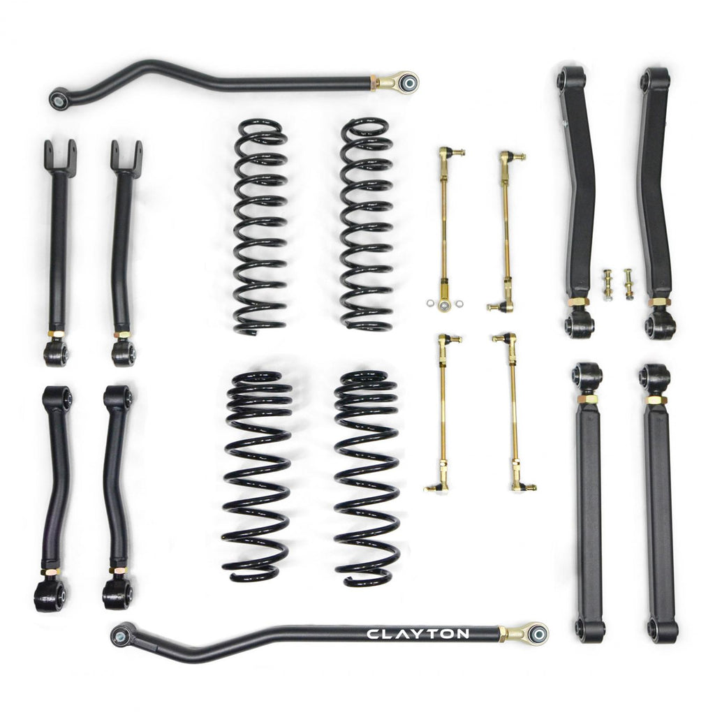 Jeep Wrangler 392 1.5 Inch Overland Plus Lift Kit 2021+ JL Clayton Off Road