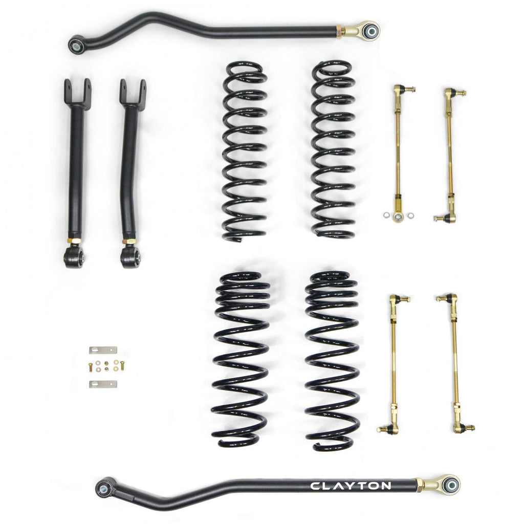 Jeep Wrangler Diesel 3.5 Inch Ride Right+ Lift Kit 2020-2023 JL Clayton Off Road
