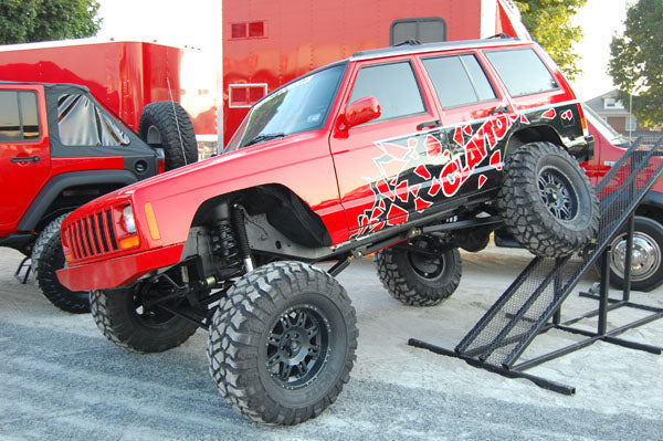 Jeep Cherokee 6.5 Inch Long Arm Lift Kit W/Rear Coil Conversion 1984-2001 XJ Clayton Off Road
