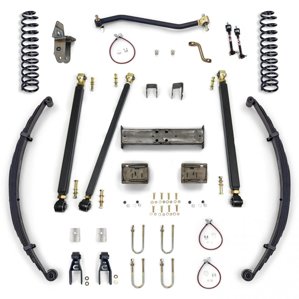 Jeep Cherokee 8.0 Inch Pro Series 3 Link Long Arm Lift Kit 1984-2001 XJ Clayton Off Road
