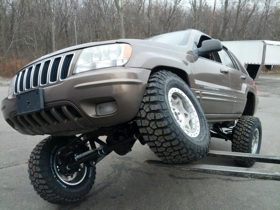 Jeep Grand Cherokee Adjustable Front Track Bar 1999-2004 WJ Clayton Off Road