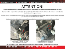 Load image into Gallery viewer, Jeep Front Track Bar Bracket Brace 2018+ JL/JT Clayton Off Road