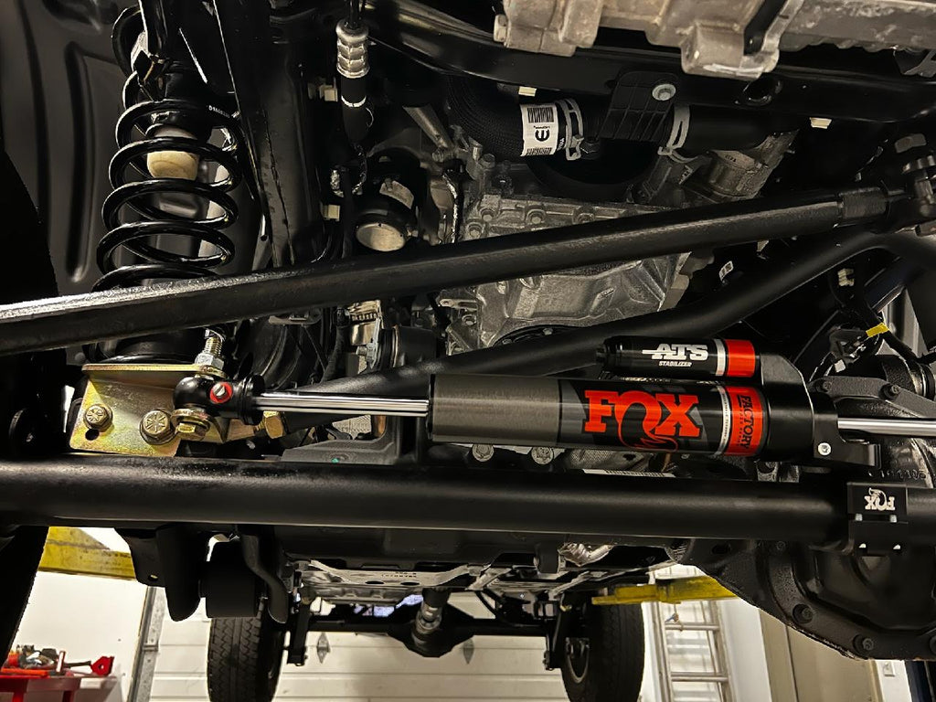 Jeep Wrangler Steering Stabilizer Relocation Bracket 2007-2018+ JK/JL/JT Clayton Off Road