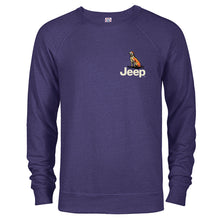 Load image into Gallery viewer, Jeep® Dogs - French Terry Crew Neck Sweatshirt - Reign