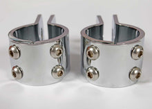 Load image into Gallery viewer, Quake LED Bar Clamp 1 1/2 Inch Chrome Bar Clamp Universal - QBU259