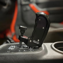 Load image into Gallery viewer, CMM Offroad billet shifter handle finish and customization example — available from Offroad Trading Company