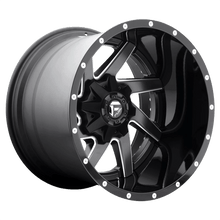 Load image into Gallery viewer, Fuel Off-Road Wheel D265 22X14 8X170 MT-BLK-MIL -70MM - D26522401747