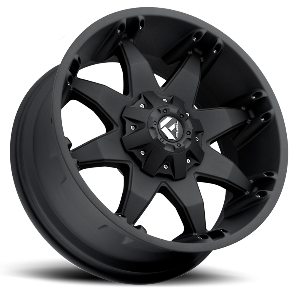 Fuel Off-Road Aluminum Wheels 20X12 Octane D509 8 On 165.1 Matte Black 125.2 Bore -44 Offset Fuel Off Road Wheels - D50920208247