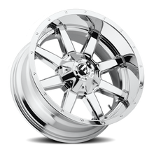 Load image into Gallery viewer, Fuel Off-Road Aluminum Wheels 20X12 Maverick D536 5 On 114.3/5 On 127 Chrome 78.1 Bore -44 Offset Fuel Off Road Wheels - D53620202647