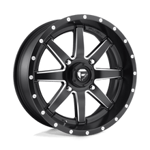 Load image into Gallery viewer, Fuel Off-Road Wheel D538 18X7 4X137 MT-BLK-MIL 13MM - D5381870A644