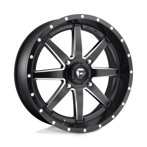 Fuel Off-Road Wheel D538 20X7 4X137 MT-BLK-MIL 13MM - D5382070A644