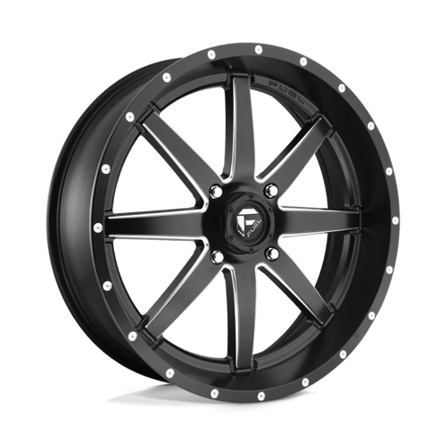 Fuel Off-Road Wheel D538 16X7 4X156 MT-BLK-MIL 13MM - D5381670A544