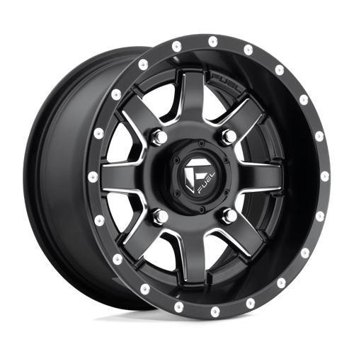 Fuel Off-Road Wheel D538 14X7 4X156 MT-BLK-MIL 13MM - D5381470A544