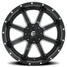 Load image into Gallery viewer, Fuel Off-Road Aluminum Wheels 20X12 Maverick D538 6 On 135/6 On 139.7 Black Milled 106.4 Bore -44 Offset Fuel Off Road Wheels - D53820209847