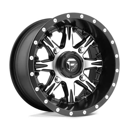 Fuel Off-Road Wheel D541 14X7 4X110 MT-BLK-MACH 13MM - D5411470A444