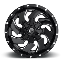 Load image into Gallery viewer, Fuel Off-Road Aluminum Wheels 20X12 Cleaver D574 8 On 170 Gloss Black Milled 125.1 Bore -44 Offset 8 Spoke Fuel Off Road Wheels - D57420201747