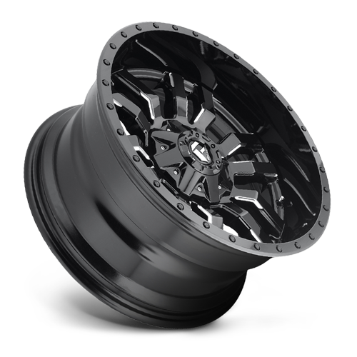 Fuel Off-Road Aluminum Wheels 22X9.5 Sledge D595 8 On 180 Gloss Black Milled 124.2 Bore 20 Offset Fuel Off Road Wheels - D59522951860
