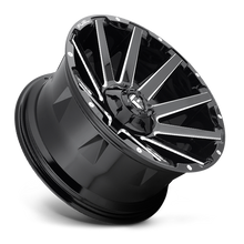 Load image into Gallery viewer, Fuel Off-Road Aluminum Wheels 24X12 Contra D615 5 On 127/5 On 139.7 Gloss Black/Milled 87.1 Bore -44 Offset Multi Spoke Fuel Off Road Wheels - D61524205747