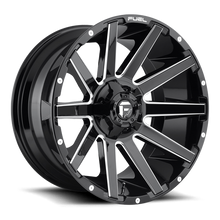 Load image into Gallery viewer, Fuel Off-Road Aluminum Wheels 24X12 Contra D615 6 On 135/6 On 139.7 Gloss Black Milled 106.3 Bore -44 Offset Multi Spoke Fuel Off Road Wheels - D61524209847