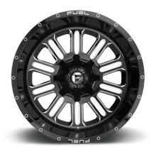 Load image into Gallery viewer, Fuel Off-Road Aluminum Wheels 20X12 Hardline D620 8 On 165.1 Gloss Black Milled 125.2 Bore -44 Offset Fuel Off Road Wheels - D62020208247