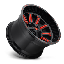 Load image into Gallery viewer, Fuel Off-Road Aluminum Wheels 20X12 Hardline D621 8 On 165.1 Gloss Black/Candy Red 125.2 Bore -44 Offset Fuel Off Road Wheels - D62120208247