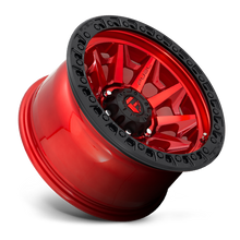 Load image into Gallery viewer, Fuel Off-Road Aluminum Wheels 20X9 Covert D695 6 On 139.7 Candy Red Black Bead Ring 106.1 Bore 20 Offset Multi Spoke Fuel Off Road Wheels - D69520908457