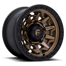 Load image into Gallery viewer, Fuel Off-Road Aluminum Wheels 20X9 Covert D696 5 On 127 Matte Bronze Black Bead Ring 71.5 Bore 1 Offset Multi Spoke Fuel Off Road Wheels - D69620907550