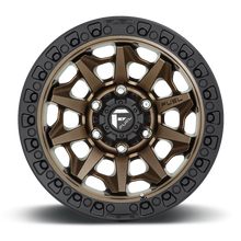 Load image into Gallery viewer, Fuel Off-Road Aluminum Wheels 20X9 Covert D696 6 On 139.7 Matte Bronze Black Bead Ring 106.1 Bore 20 Offset Multi Spoke Fuel Off Road Wheels - D69620908457