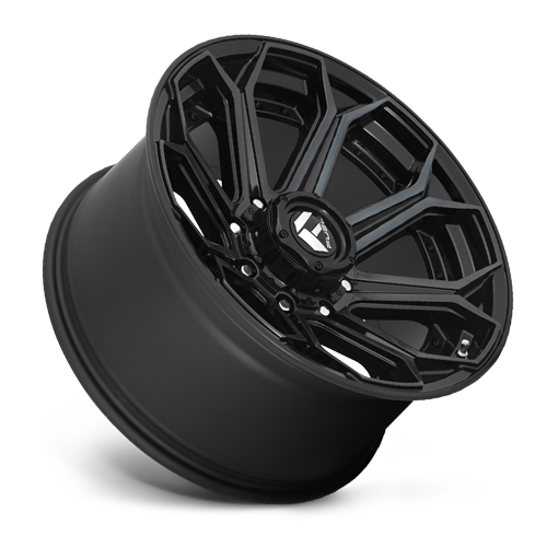 Fuel Off-Road Aluminum Wheels 20X9 Siege D704 8 On 165.1 Gloss Black Machined Double Dark Tint 125.2 Bore 1 Offset Fuel Off Road Wheels - D70420908250