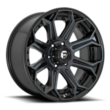 Load image into Gallery viewer, Fuel Off-Road Aluminum Wheels 20X9 Siege D704 6 On 135 Gloss Black Machined Double Dark Tint 87.1 Bore 20 Offset Fuel Off Road Wheels - D70420908957