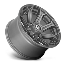 Load image into Gallery viewer, Fuel Off-Road Aluminum Wheels 20X9 Siege D705 8 On 165.1 Brushed Gunmetal Gray Tinted Clear 125.2 Bore 1 Offset Fuel Off Road Wheels - D70520908250