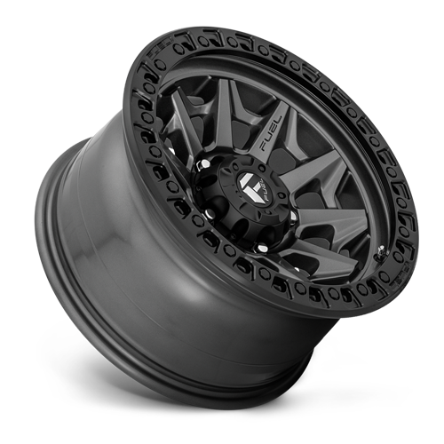 Fuel Off-Road Aluminum Wheels 20X9 Covert D716 5 On 139.7 Matte Gunmetal Gray Black Bead Ring 78 Bore 20 Offset Multi Spoke Fuel Off Road Wheels - D7162090B457