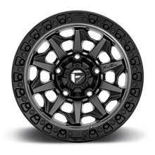 Load image into Gallery viewer, Fuel Off-Road Aluminum Wheels 20X9 Covert D716 5 On 139.7 Matte Gunmetal Gray Black Bead Ring 78 Bore 20 Offset Multi Spoke Fuel Off Road Wheels - D7162090B457