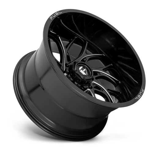 Fuel Off-Road Aluminum Wheels 24X11 Runner D741 6 On 139.7 Gloss Black Milled 106.1 Bore 0 Offset Fuel Off Road Wheels - D74124118460