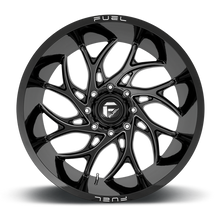 Load image into Gallery viewer, Fuel Off-Road Aluminum Wheels 24X11 Runner D741 6 On 135 Gloss Black Milled 87.1 Bore 0 Offset Fuel Off Road Wheels - D74124118960