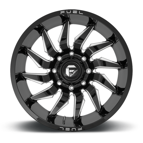 Fuel Off-Road Aluminum Wheels 20X9 Saber D744 8 On 165.1 Gloss Black Milled 125.2 Bore 20 Offset Fuel Off Road Wheels - D74420908257