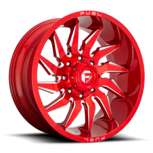 Load image into Gallery viewer, Fuel Off-Road Aluminum Wheels 20X9 Saber D745 6 On 135 Candy Red Milled 87.1 Bore 20 Offset Fuel Off Road Wheels - D74520908957