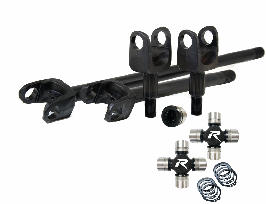 Revolution Gear & Axle Front Axle Kits 2007-18 Wrangler JK Dana 44 4340 Chromoly Discovery Series Front Axle Kit HD U-Joints Revolution Gear - DC-D44-JK-HD