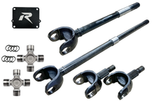 Load image into Gallery viewer, Jeep Wrangler JL and JT 1-Piece Chromoly Discovery Series Front Axle Kit Revolution Gear