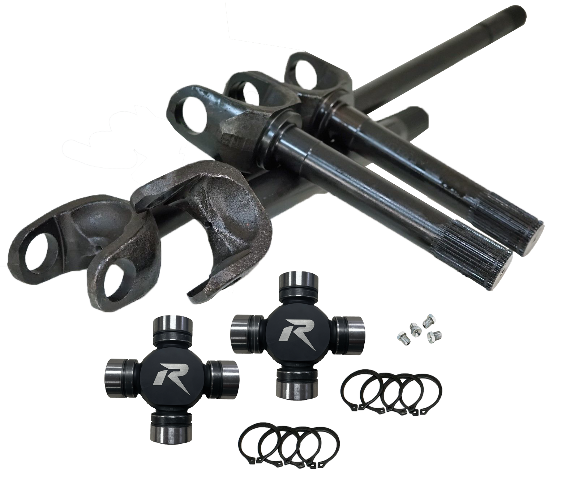 Revolution Gear & Axle Front Axle Kits 1985-98 Ford Dana 60 4340 Chromoly Discovery Series Front Axle Kit, 35 Spline, HD U-Joints Revolution Gear - DC-D60-Ford-85-98-HD
