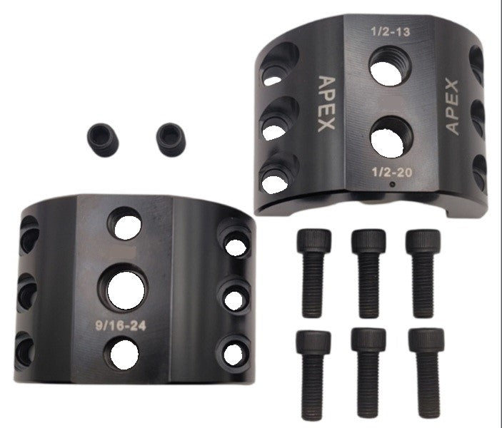 Stabilizer Clamp, 2.125 Inch ID, Black, Universal - Includes hardware for Fox ATS, Standard Apex Chassis