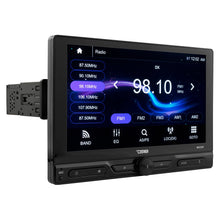Load image into Gallery viewer, 10.5" Floating Adjustable Modular Touchscreen Mechless Single-DIN Head Unit with Bluetooth, Apple Car Play, Android Mirror Link, USB, AUX, SD, AM, FM