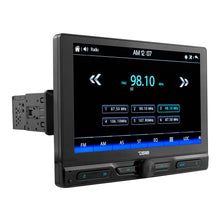 Load image into Gallery viewer, 10.5" Floating Adjustable Modular Touchscreen Mechless Single-DIN Head Unit with Bluetooth, Mirror Link and USB